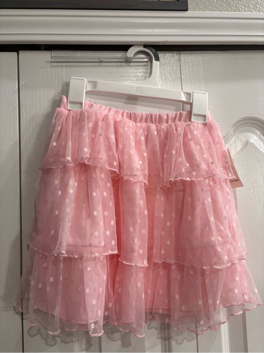 by & by Black Long-Sleeve Top with Pink Tiered Tulle Skirt - Picture 3 of 5